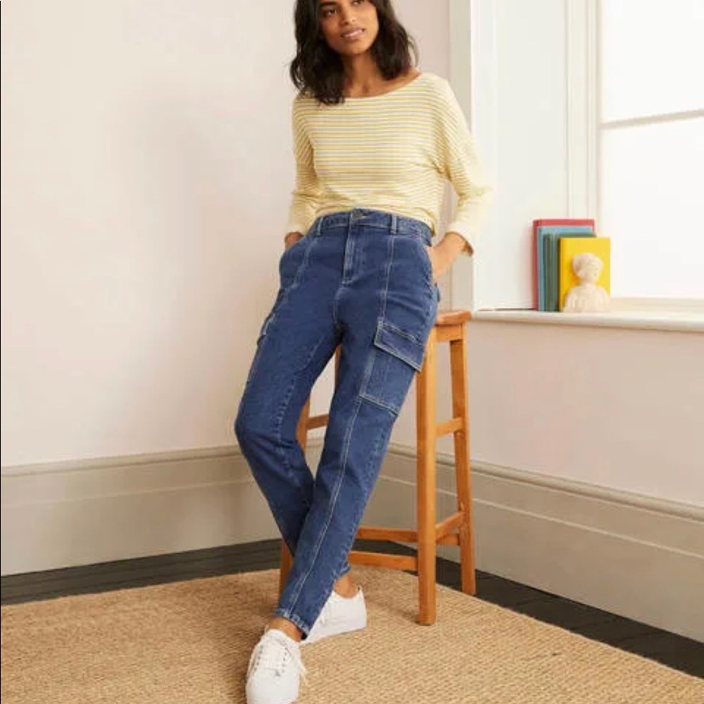 Boden Utility Tapered Leg Jeans 6R